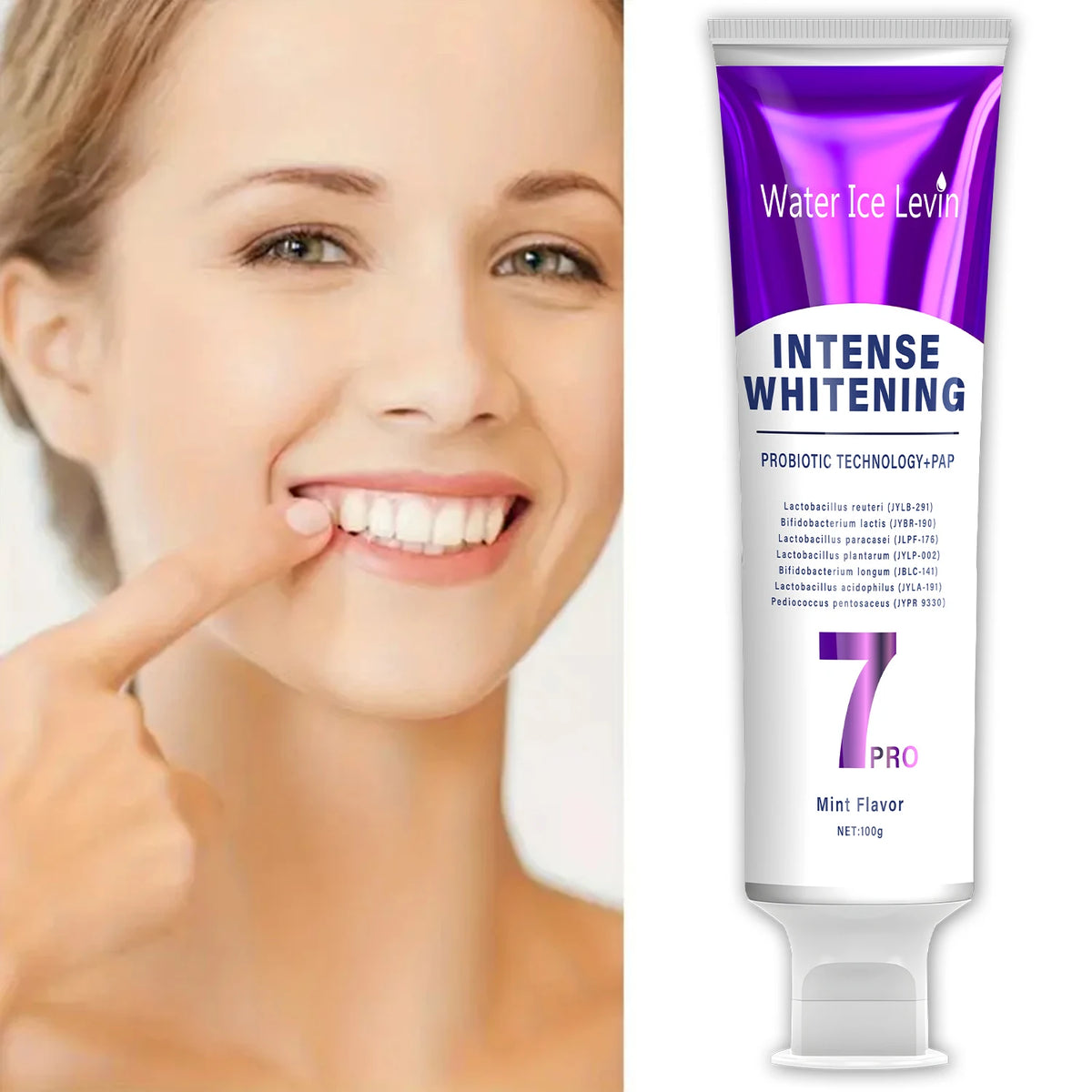 Probiotic Super Whitening Toothpaste - Deep Cleaning, Fresh Breath, Oral Care Set