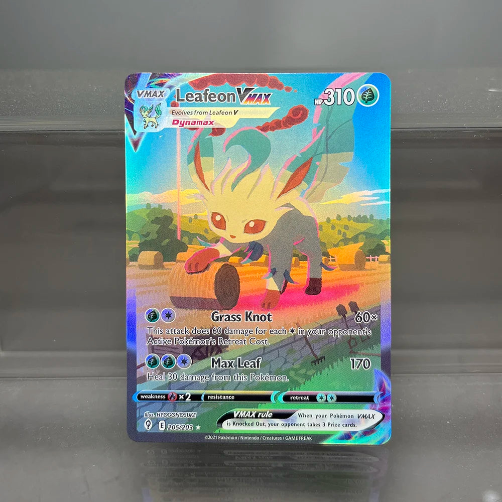 PKM Proxy Cards Classic Mew Vmax Charizard Vstar Cards Collection PTCG Celebi V Fusion Strike Foil Card