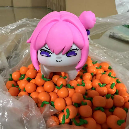9cm Doro Doll Cute Figure Doll Anime Games Peripheral Custom Model Ko Doll Cute Desktop Decoration Toy Collections Holiday Gifts