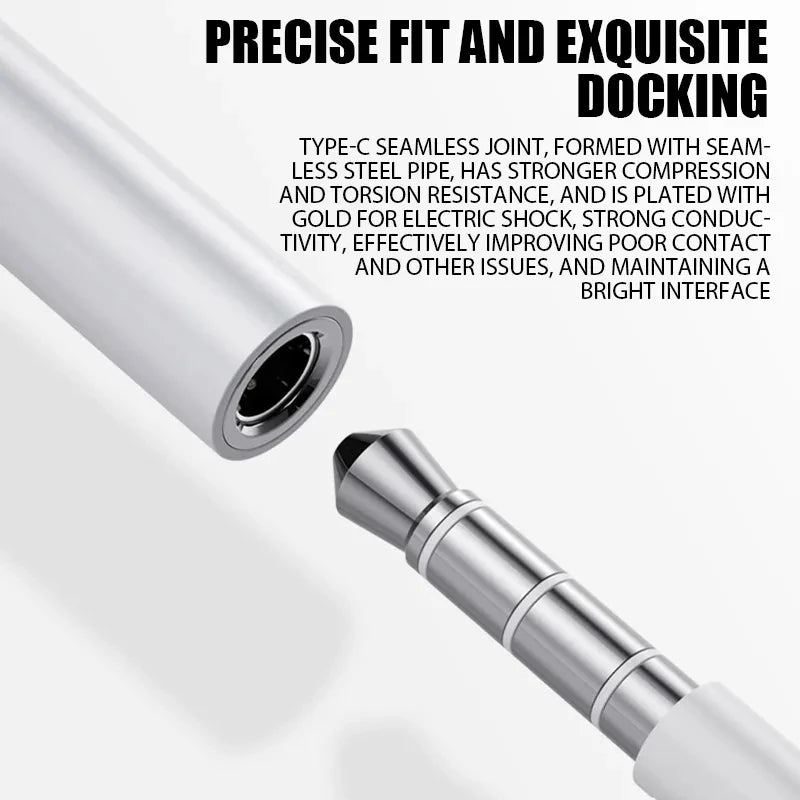 USB Type C To 3.5 Jack Earphone Adapter USB-C 3 5mm Audio Cable Converter For IPhone 15 15 Pro MAX Samsung Galaxy Huawei Xiaomi