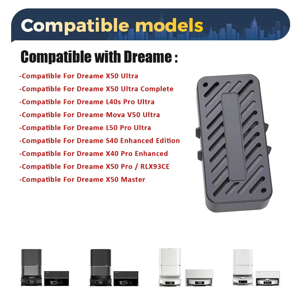 For Dreame Main Side Brush Hepa Filter Mop Rags Dust Bag X50 Pro/X50 Ultra/X50Master/L40S Pro Ultra/L50 Pro Ultra/MOVA V50 Ultra