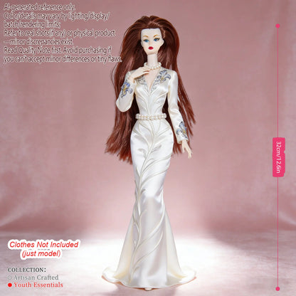 Multi-Joint BJD Model, 1/6 Scale 12-Joint, Changeable Makeup Premium Craft (no clothing)