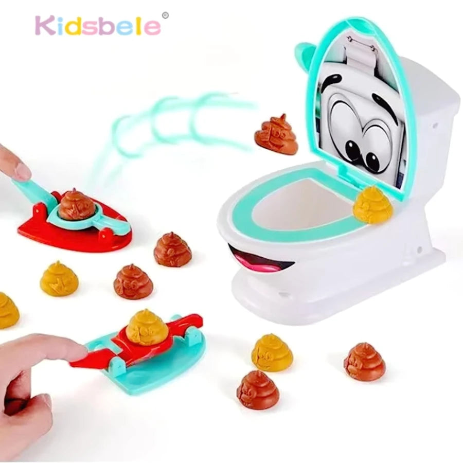 1 PC Shoot The Poop Funny Party Toy Christmas Gift Fun And Quirky Shooting Poop Toy Interactive Tabletop Game For Kids Adults