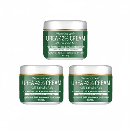 Intensive Repair Urea 42% + Salicylic Acid Cream. Treats Rough, Thick, Dry, & Cracked Skin. Hydrates, Exfoliates, Soothes