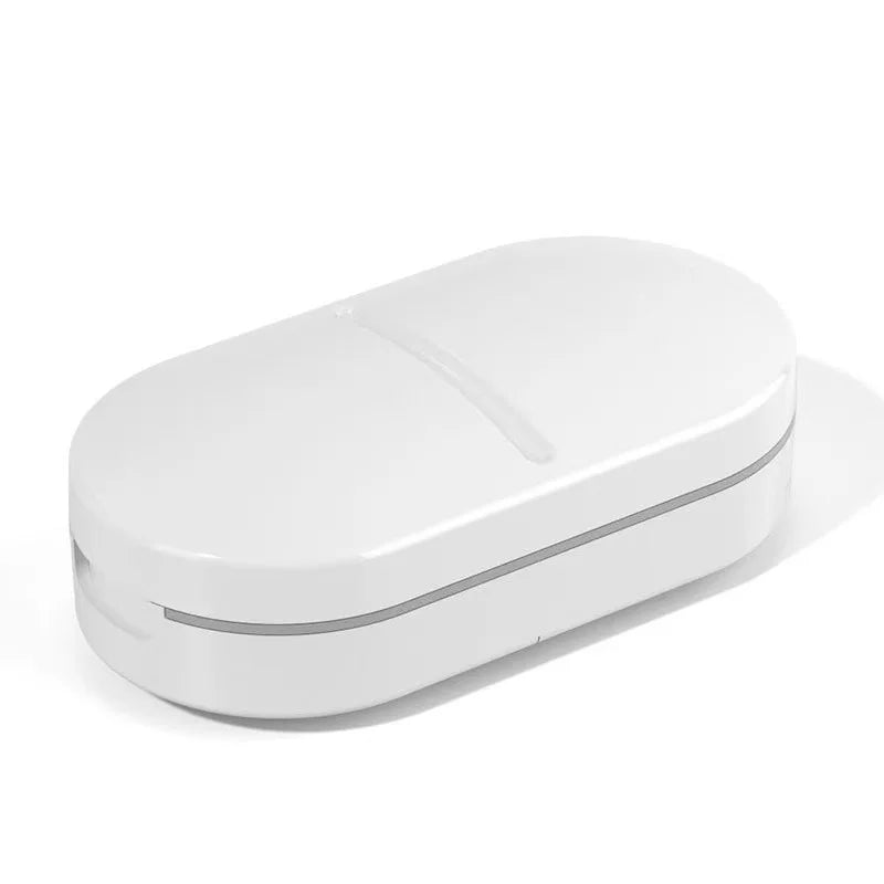 JUSTLANG Weekly 14 Grids 7 Days Pill Box Portable Travel  Cases Organizer Pill Container Storage Tablets Vitamin Medicine