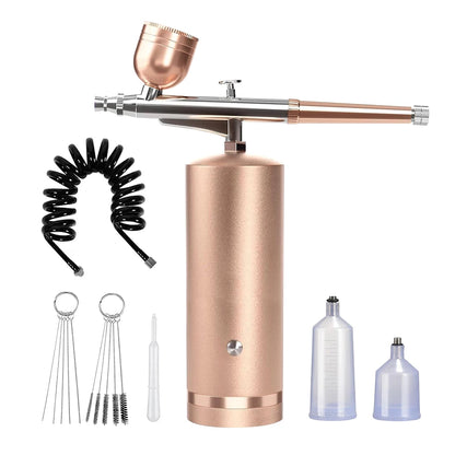 Nail Airbrush Portable Airbrush With Compressor Painting Air Brush Mini Compressor Paint gun For Nail Art Paint Crafts Modeling