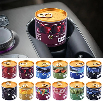 New Solid Car Aromatherapy Canned Car Interior Fragrance 60 Days Long-Lasting Air Freshener Odor Eliminator For Car Home Closet