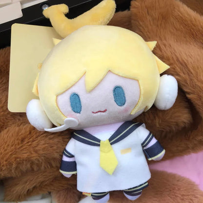 Hatsune Miku Plush Doll Toys Kagamine Len Rin Backpack Keychain Cute Stuffed Dolls Collection Model Ornament Toy Girls Gift