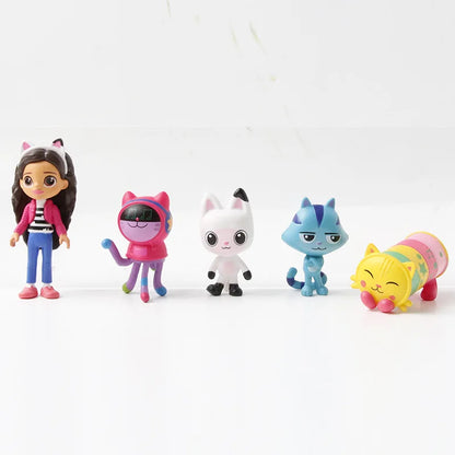 Gabby's Dollhouse Action Figure Cute Doll Collection Model Toys