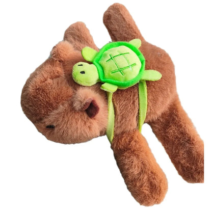 Capybara Fox Plush Wristband, Soft Animal Doll Toy, Cute Christmas Gift for Kids