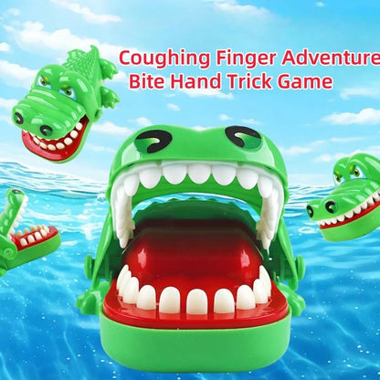 Crocodile Teeth Toys Alligator Biting Finger Dentist Classic Family Games Party Pranks Children's Lucky Game Decompression Toy