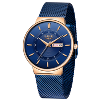 Rose gold blue