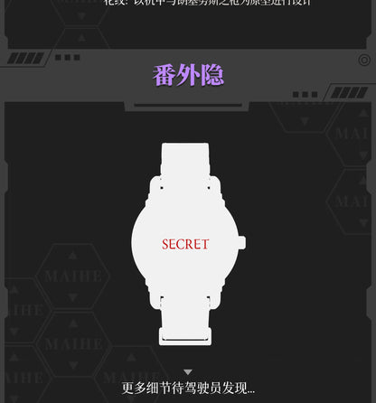 Original Boxfun Eva Evangelion The Final Mission Series Wrist Watch Blind Box Asuka Anime Peripheral Ornament Collection Gift