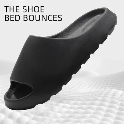 Coconut Slippers Feel like Stepping on Clouds Thick-soled Sandals Summer New Non-slip Wearing Sandals（Shoebox not included）