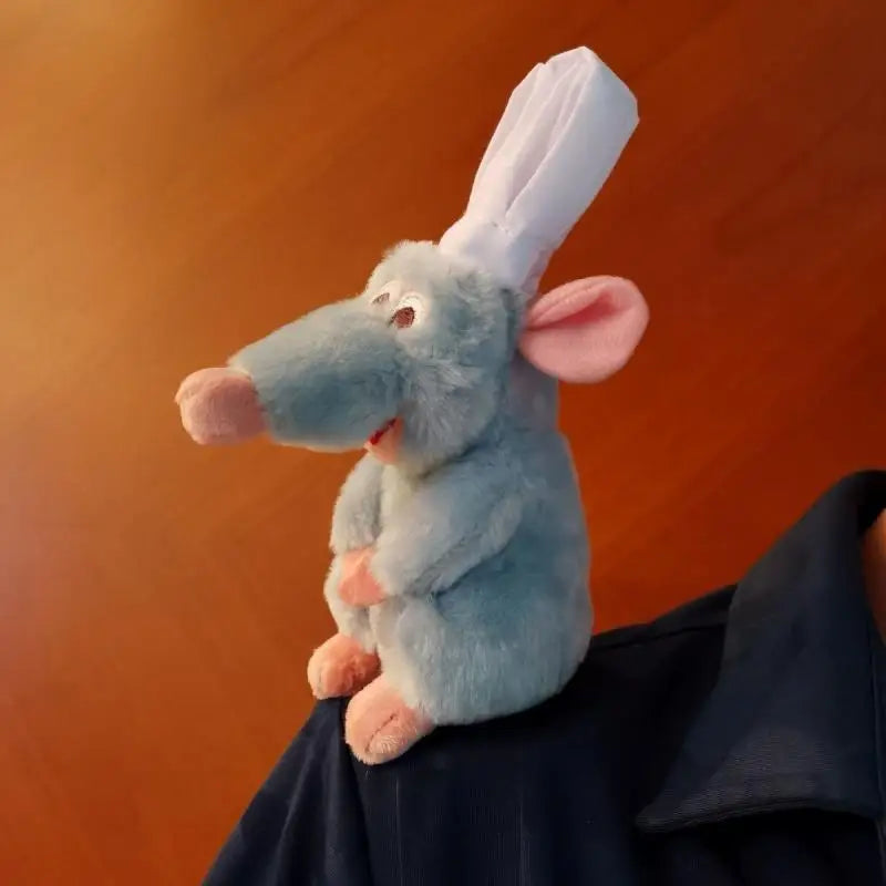 Cute Ratatouille Magnetic Plushie Detachable Shoulder Ornament for Cosplay Kawaii Christmas Gift Shoulder Plush Doll Decoration