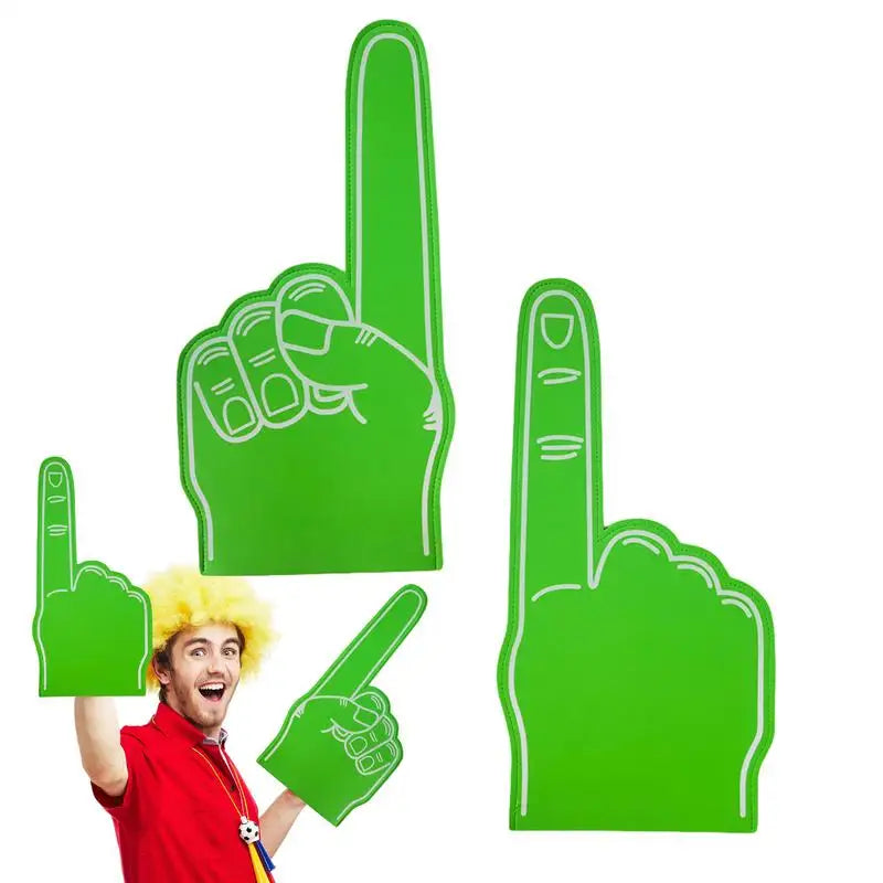 Giant foam finger Sports Cheerleading Party Hand Noise Makers Giant Hands Sports Favors Cheering Palm Party Props