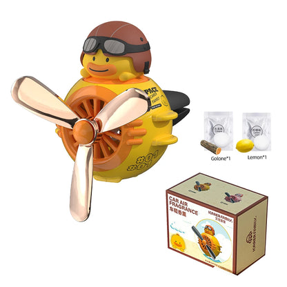 Cool Bear Pilot Car Air Freshener Rotating Propeller Air Outlet Perfume Fragrance Flavoring 자동차 공기 청정기 Accessories 방향제 차량용