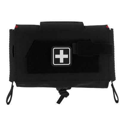 Camo Style MD2 Compact Trauma Kit Tactical IFAK Medical First Aid Pouch Outdoors Hunting Camping Patrol Survival Equipment