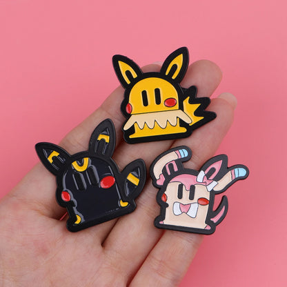Cartoon Animals Enamel Pins Cute Duck Brooches Badges for Backpacks Jackets Hats Retro Collection Gifts Cosplay Accessories