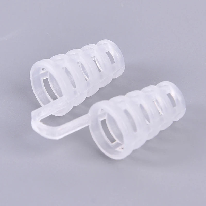 Anti Snoring Device Aid Sleeping High-Quality Soft Safe Silicone Boxed Comfortable Nasl Dilators Stop Nose Clips 4 Sizes