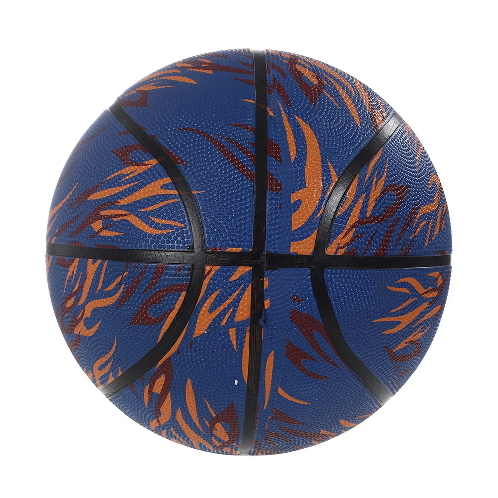 Premium Rubber Basketball Size 7/6/5/4 Outdoor Cement Court Training Sports Ball For Adults Youth Professional Game Equipment