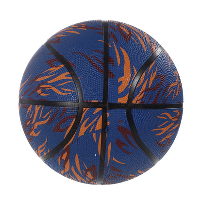 Premium Rubber Basketball Size 7/6/5/4 Outdoor Cement Court Training Sports Ball For Adults Youth Professional Game Equipment