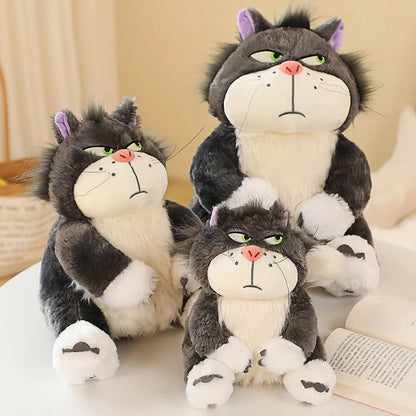 Kawaii  Lucifer Cat Plush Toys Princess Dream Stuffed Kitten Animals Dolls Funny Birthday Xmas Gifts for Girls Room Decoration