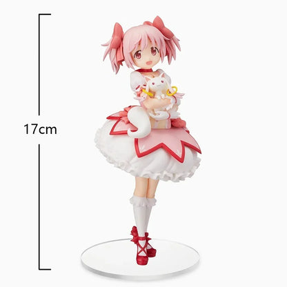 22cm PMMM Magical Girl Anime Figure Kaname Madoka Action Figure Kawaii Akemi Homura Figurine Cute Loli Collection Model Toy Gift