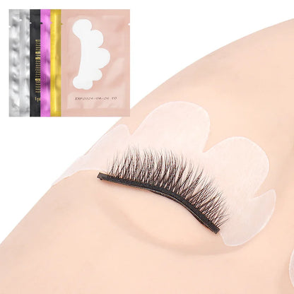 HOT 50 pair Grafting Lash Flower Clouds Patches Gel Eye Pads Eyelash Extension Paper Patches Eye Tips Sticker Wraps Makeup Tools