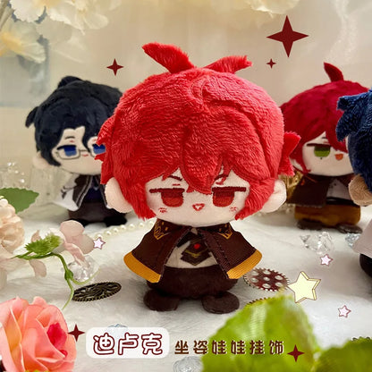 Genshin Impact Plush Doll Sandrone Columbina Yae Miko Arlecchino Sigewine Yae Miko Game Cosplay Stuffed Kids toy Christmas gift