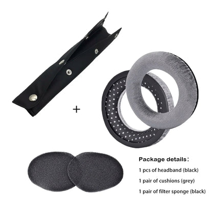 DT 770 Replacement Ear Pads Ear Cushion Earpad Compatible with beyerdynamic DT990 / DT880 / DT770 PRO Headphones Gamer Headband
