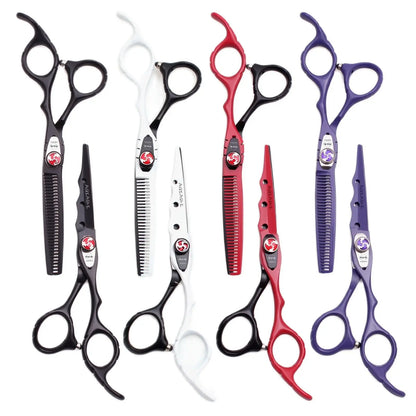 6'' Professional Hair Scissors Cutting Shears Thinning Hairdressing Haircut Salon Barber Home Japanese Steel Dropshipping A1019