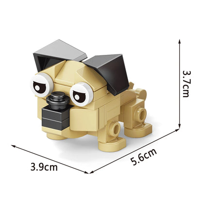 Insect World Animals Scorpion Mantis Ants Spider Birds Marine Animal Building Blocks Toys Desktop Ornaments Bricks Kids Gift