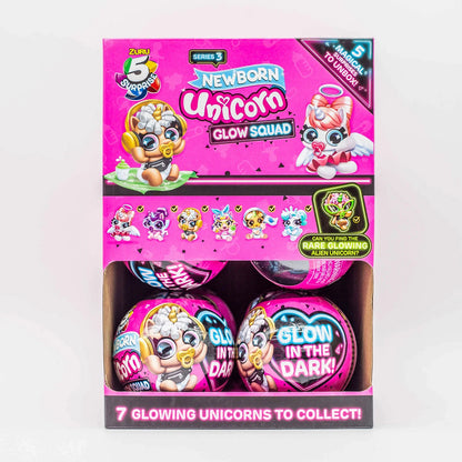 5x Surprise Ball Unicorn Monster Trucks Blind Box Doll Gifts Toy Model Anime Figures Collect Ornaments