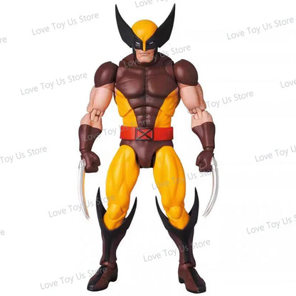 Original Ct Toys Wolverine Action Figure Deadpool Mafex 096 Figure Mafex 138 X Men Comic Version Figurine Collection Model Toys