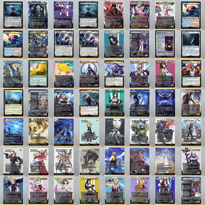FIN HOLO14-Ⅰ01 Tcg proxy magical cards Vivi Ornitier Sephiroth, Fabled SOLDIER Summon Bahamut Cloud, Midgar Mercenary gathering