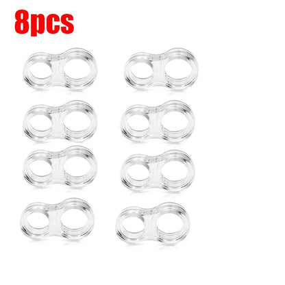 1-20pcs PVC Transparent Door Stopper Anti-Collision Door Handle Shockproof Pad Walls Furniture Protective Door Stops