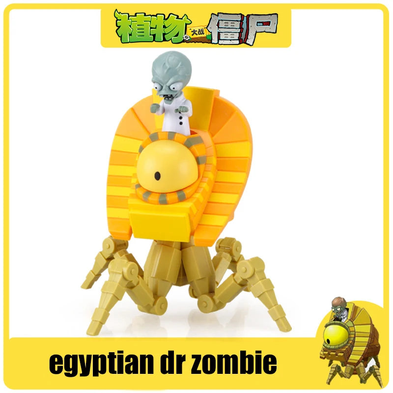 Plants vs. Zombies Giant zombies Egyptian Dr Zombie Dr. Zombie King Action Figure Model PVC Deformation Doll Toys for Kids Gifts