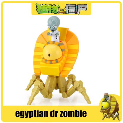 Plants vs. Zombies Giant zombies Egyptian Dr Zombie Dr. Zombie King Action Figure Model PVC Deformation Doll Toys for Kids Gifts