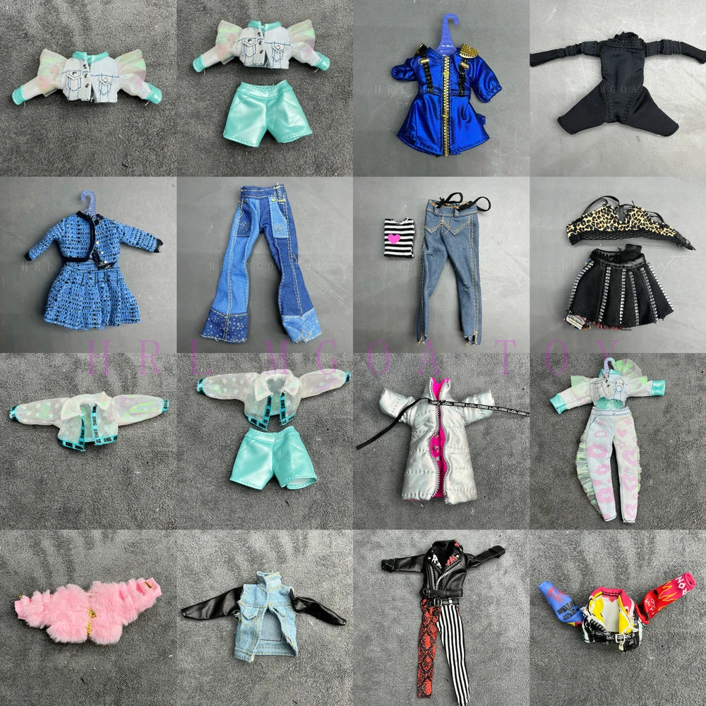 Original 24cm OMG Big Sister Doll Clothing Girl DIY Fashion Change Festival Gift Toy