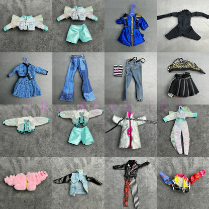 Original 24cm OMG Big Sister Doll Clothing Girl DIY Fashion Change Festival Gift Toy