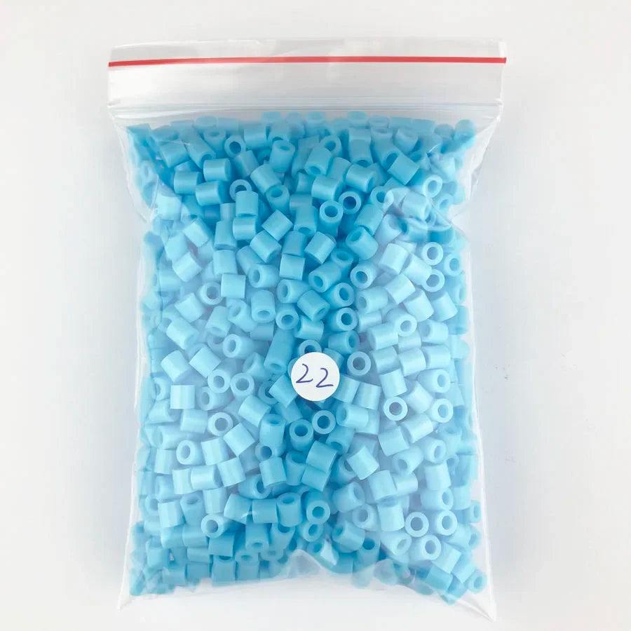 500pcs 5mm Hama Beads Perler Fuse Iron Beads GREAT KID FUN.Diy Intelligence Educational Toys Puzzles