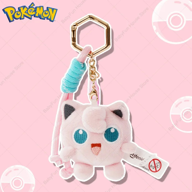 Original Pokemon Mimikyu Gengar Snorlax Umbreon Plush Toy Keychain Kawaii Espeon Jigglypuff Sprigatito Quaxly Peluche Dolls Gift