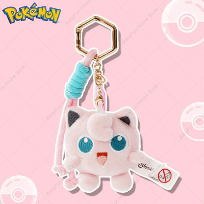 Original Pokemon Mimikyu Gengar Snorlax Umbreon Plush Toy Keychain Kawaii Espeon Jigglypuff Sprigatito Quaxly Peluche Dolls Gift