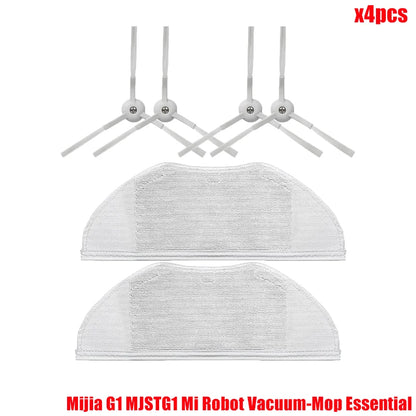 For Xiaomi Mijia G1 MJSTG1 Mi Robot Vacuum Mop Essential Vacuum Cleaner Side / Main Brush Cover Hepa Filter Mop Cloth Parts