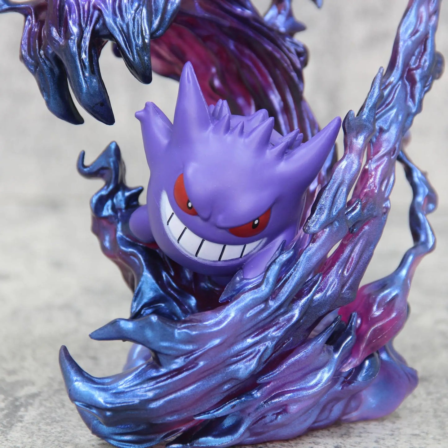 18cm Pokemon Gengar Figure Anime Action Model Collectible Statue for Display Halloween Christmas Birthday Gift Desktop Deco Doll