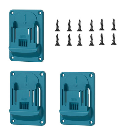 1/3 PCS Electric Tool Holder Dock Mount Storage Rack For Makita 18V Tool Holder Drill Holder Slots Stand