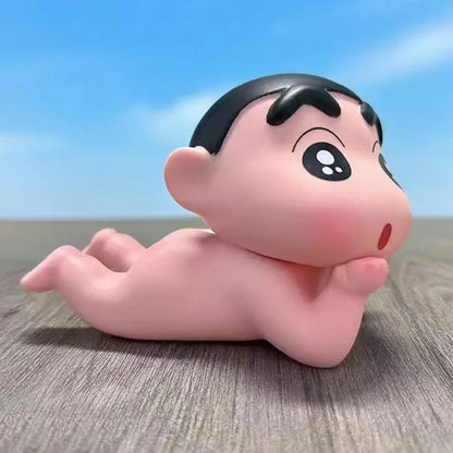 Crayon Shin-chan Elephant Bath Toy - Posable Kawaii Action Figure for Kids, Cute Collectible Doll Gifts sale