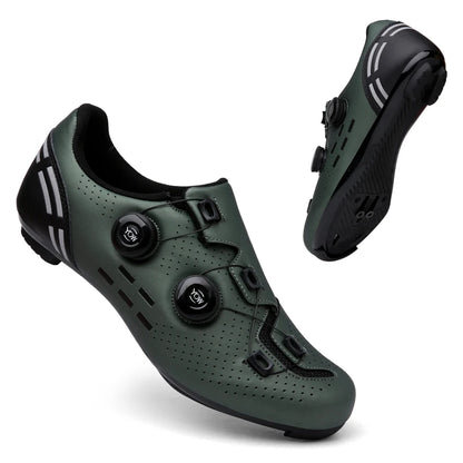 Cycling Shoes Men's Mountain Bike And Road Cycling Shoes,Lightweight And Breathable,Suitable For Speed Riding, Off-road, SPD-MTB