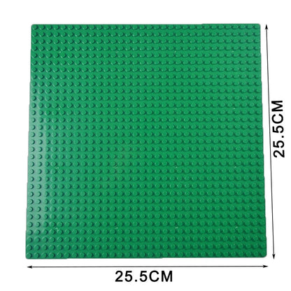 25.5*25.5cm 32x32 Baseplate Classic Building Blocks BASE PLATE BUILDING BLOCKS children bricks toy